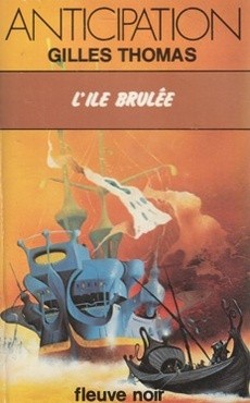 L'île brulée - couverture livre occasion