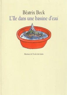 L'île dans une bassine d'eau - couverture livre occasion