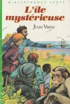 L'île mystérieuse - couverture livre occasion