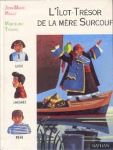 L'Ilot-Trésor de la mère Surcouf - couverture livre occasion