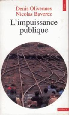 L'impuissance publique - couverture livre occasion