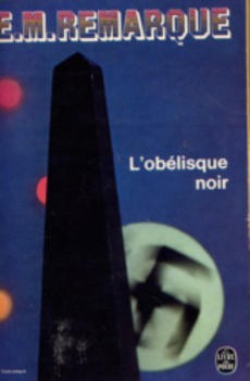 l'obélisque noir - couverture livre occasion