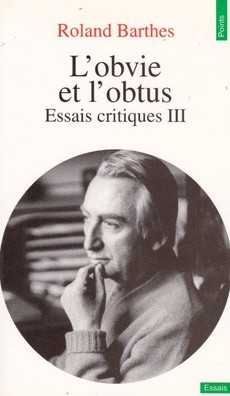 L'obvie et l'obtus - couverture livre occasion