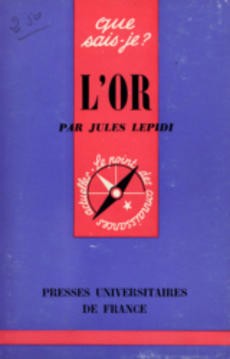 L'or - couverture livre occasion