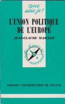 L'union politique de l'Europe - couverture livre occasion