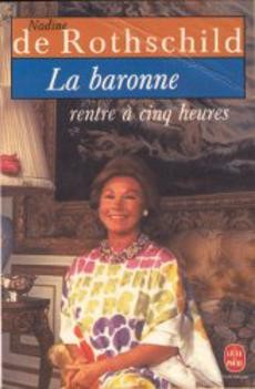 La baronne rentre à cinq heures - couverture livre occasion