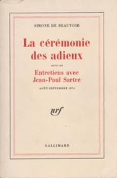 La cérémonie des adieux - couverture livre occasion