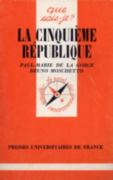 couverture de 'La cinquième république' - couverture livre occasion