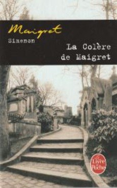 couverture de 'La colère de Maigret' - couverture livre occasion