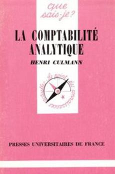 La comptabilité analytique - couverture livre occasion