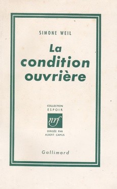 La condition ouvrière - couverture livre occasion