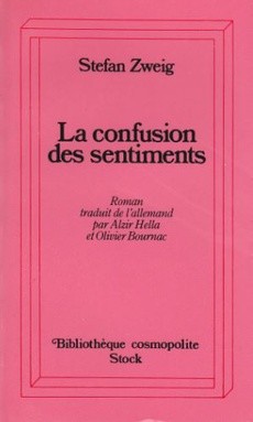 La confusion des sentiments - couverture livre occasion