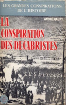 La conspiration des Décabristes - couverture livre occasion