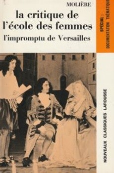La critique de l'école des femmes - couverture livre occasion