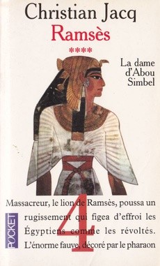 La dame d'Abou Simbel - couverture livre occasion