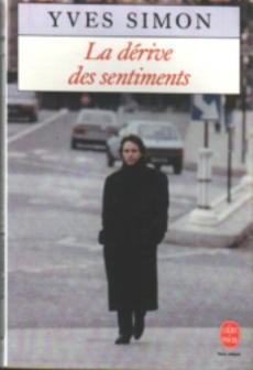 couverture de 'La dérive des sentiments' - couverture livre occasion