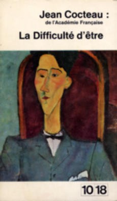 La difficulté d'être - couverture livre occasion