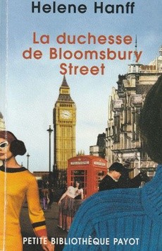 La duchesse de Bloomsbury Street - couverture livre occasion