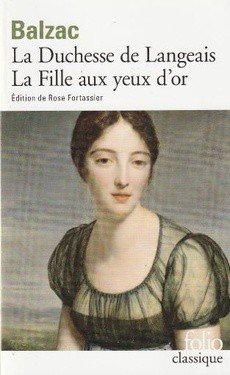 couverture de 'La duchesse de Langeais / La fille aux yeux d'or' - couverture livre occasion