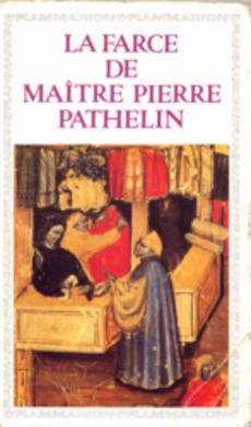 couverture de 'La farce de maître Pierre Pathelin' - couverture livre occasion