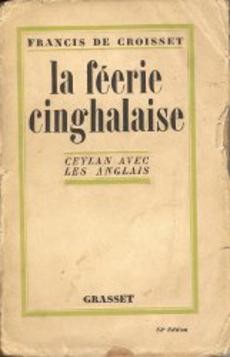 La féerie cinghalaise - couverture livre occasion