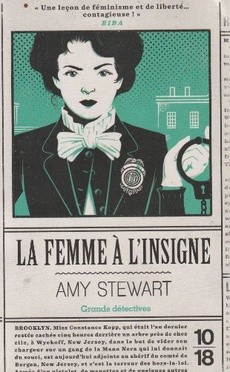La femme à l'insigne - couverture livre occasion