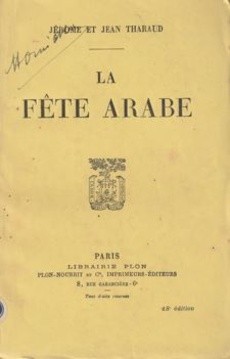 La fête arabe - couverture livre occasion