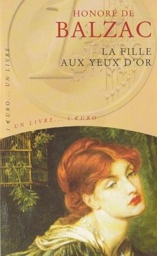 La fille aux yeux d'or - couverture livre occasion
