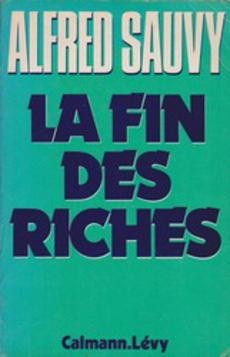 La fin des riches - couverture livre occasion