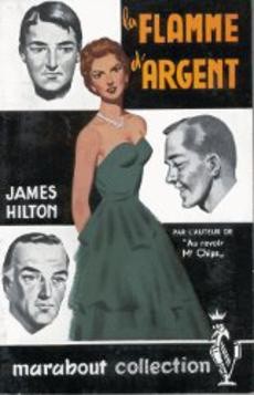 couverture de 'La flamme d'argent' - couverture livre occasion