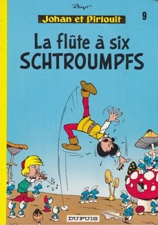 La flûte à six Schtroumpfs - couverture livre occasion