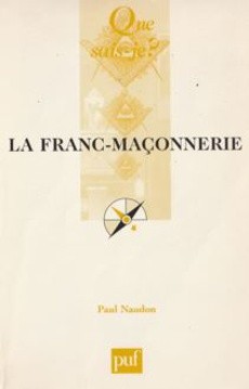 La franc-maçonnerie - couverture livre occasion