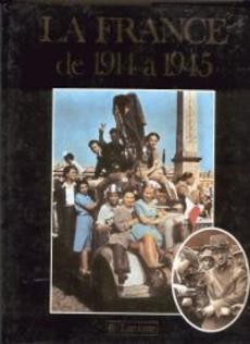 La France de 1914 à 1945 - couverture livre occasion