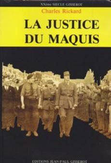 La justice du maquis - couverture livre occasion