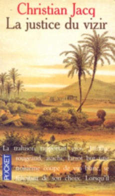 La justice du vizir - couverture livre occasion