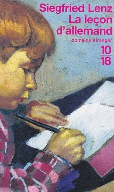 La leçon d'allemand - couverture livre occasion
