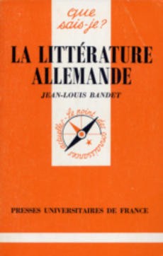 La littérature allemande - couverture livre occasion