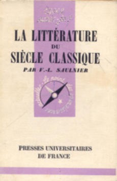 La littérature française du siècle classique - couverture livre occasion