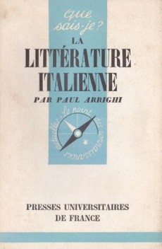 La littérature italienne - couverture livre occasion
