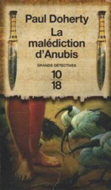 La malédiction d'Anubis - couverture livre occasion
