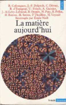 La matière aujourd'hui - couverture livre occasion