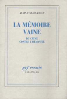 La mémoire vaine - couverture livre occasion