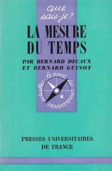 La mesure du temps - couverture livre occasion