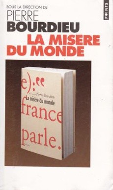 La misère du monde - couverture livre occasion