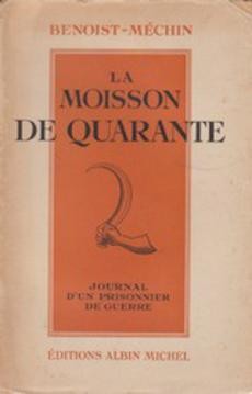 La moisson de quarante - couverture livre occasion