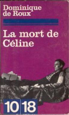 La mort de Céline - couverture livre occasion