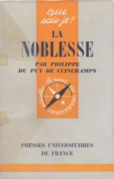 La noblesse 830 - couverture livre occasion