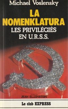 La Nomenklatura - couverture livre occasion