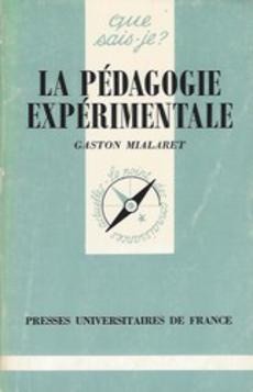 La pédagogie expérimentale - couverture livre occasion