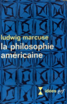 La philosophie américaine - couverture livre occasion